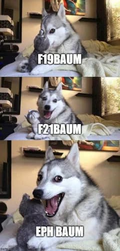 Eph Baum Pun Dog