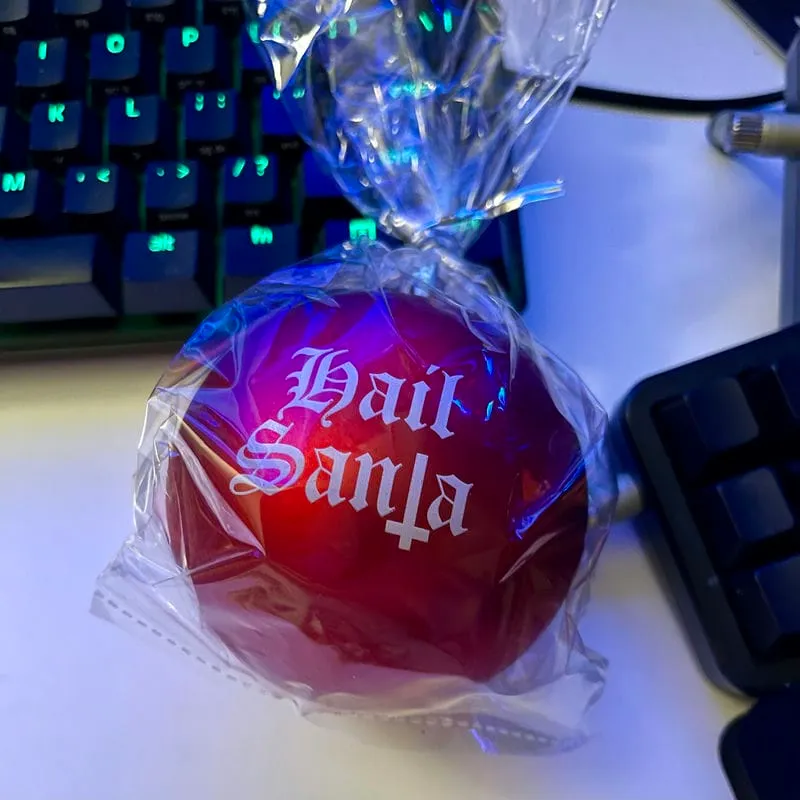 Hail Santa Ornament